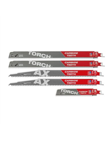 Panza de fierastrau, SAWZALL - Milwaukee - set 5 buc - cod 49222206