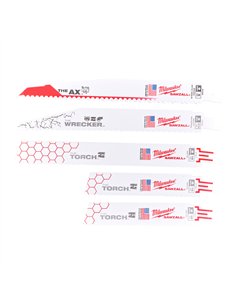 Panza de fierastrau, SAWZALL - Milwaukee - set 5 buc - cod 49222205