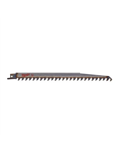 Panza de fierastrau pentru lemn si plastic - Milwaukee - 240 x 3 Tpi - 3 buc - cod 48001078
