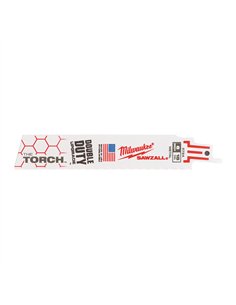 Metal: Panze Heavy Duty TORCH pentru lucrari de demolare - Milwaukee - TORCH 150 x 18 Tpi - 25 buc - cod 48008784