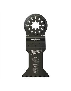 Panze multimaterial - Milwaukee - Wood & Metal Bi-Metal 43mm Plunge Blade - 1 buc - cod 48906035