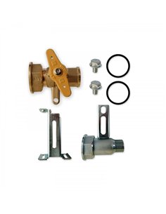 Kit racordare contor gaz 3/4"Fx1-1/4"F - Everline - RG-ZJ114_34