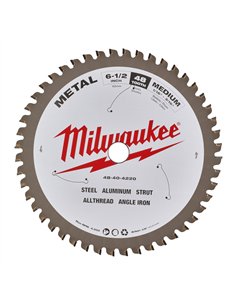 Panze fierastrau circular pentru metal - Milwaukee - CSB P M 165x5/8x1.6x48 - cod 48404220