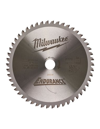 Panze fierastrau circular pentru metal - Milwaukee - CSB P M 174 x 20 x 1.65 x 50 - 1 buc - cod 48404017