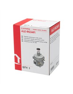 Regulator presiune gaz cu filtru 3/4"FF - Ermetiq - ALE-RG34FI 2