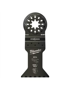 Panze multimaterial - Milwaukee - Wood & Nails Bi-Metal 65mm Plunge Blade - 50 buc - cod 48906527