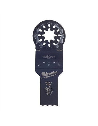 Panze multimaterial - Milwaukee - Wood & Nails Bi-Metal 20mm Plunge Blade - 1 buc - cod 48906000