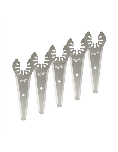 Accesorii pentru unelte multi-functionale - panze speciale OPEN-LOK - Milwaukee - Sealent tapered knife - 5 buc - cod 48852241
