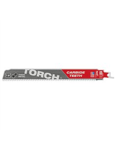 Panza de fierastrau pentru metal, Heavy Duty - Milwaukee - TCT TORCH 230mm x 8 Tpi - 5 buc - cod 48475502