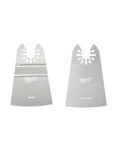 Accesorii pentru unelte multi-functionale - panze speciale OPEN-LOK - Milwaukee - Scraper in Flex/ Firm 50mm - 2 buc - cod 48852