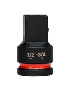 Chei tubulare de impact 1/2 inch - adaptoare - Milwaukee - Impact socket adaptor 1/2 inch to 3/4 inch- 1 buc - cod 4932480355