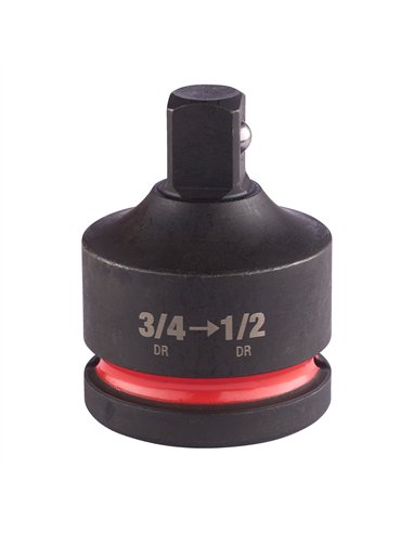 3/4 inch impact adaptors/reducers II - Milwaukee - Impact socket adaptor 3/4 inch to 1/2 inch- 1 buc - cod 4932480405