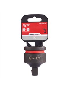 3/4 inch impact adaptors/reducers II - Milwaukee - Impact socket adaptor 3/4 inch to 1/2 inch- 1 buc - cod 4932480405 2