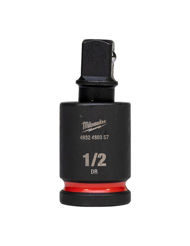 Chei tubulare de impact 1/2 inch - imbinare universala - Milwaukee - 1/2 inch impact universal joint- 1 buc - cod 4932480357