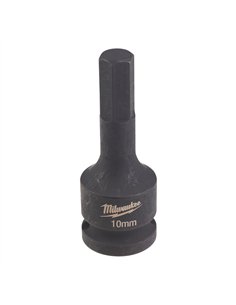 Cap tubular HEX 1/2 inch - Milwaukee - HEX10 1/2 inch impact bit socket - cod 4932478066