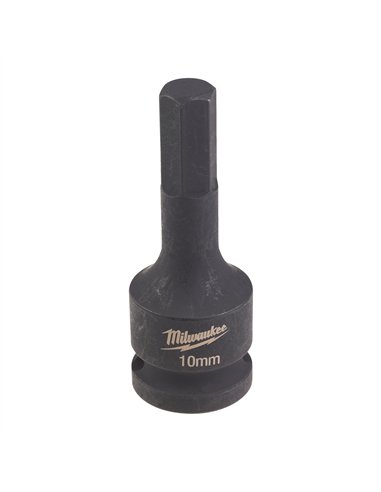 Cap tubular HEX 1/2 inch - Milwaukee - HEX10 1/2 inch impact bit socket - cod 4932478066