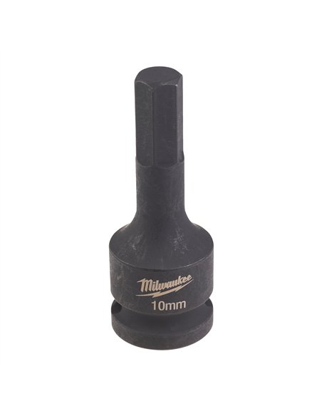 Cap tubular HEX 1/2 inch - Milwaukee - HEX10 1/2 inch impact bit socket - cod 4932478066