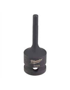 Cap tubular HEX 1/2 inch - Milwaukee - HEX5 1/2 inch impact bit socket - cod 4932478063