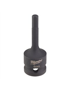 Cap tubular HEX 1/2 inch - Milwaukee - HEX6 1/2 inch impact bit socket - cod 4932478064