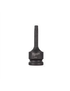 Cap tubular TX 1/2 inch - Milwaukee - TX40 1/2 inch impact bit socket - cod 4932478060