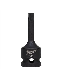 Cap tubular TX 1/2 inch - Milwaukee - TX45 1/2 inch impact bit socket - cod 4932478061