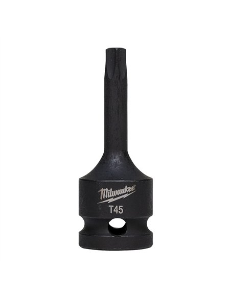Cap tubular TX 1/2 inch - Milwaukee - TX45 1/2 inch impact bit socket - cod 4932478061