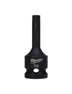 Cap tubular TX 1/2 inch - Milwaukee - TX50 1/2 inch impact bit socket - cod 4932478062