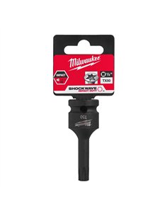 Cap tubular TX 1/2 inch - Milwaukee - TX50 1/2 inch impact bit socket - cod 4932478062 2