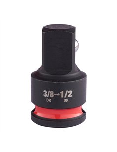 Chei tubulare de impact 3/8 inch - adaptoare - Milwaukee - Impact socket adaptor 3/8 inch to 1/2 inch- 1 buc - cod 4932480300