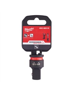 Chei tubulare de impact 3/8 inch - adaptoare - Milwaukee - Impact socket adaptor 3/8 inch to 1/2 inch- 1 buc - cod 4932480300 2