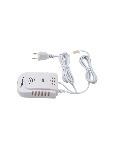 Set detector gaz cu electrovalvă 1/2",  220V (9-12V) - Ermetiq - ELG-QDG_E12