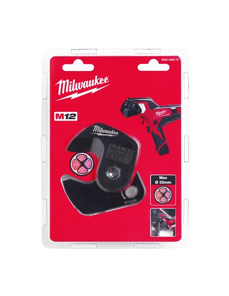 M12 Cable Cutter Spare Blades - Milwaukee - M12 Cable Cutter Blades - cod 4932430070