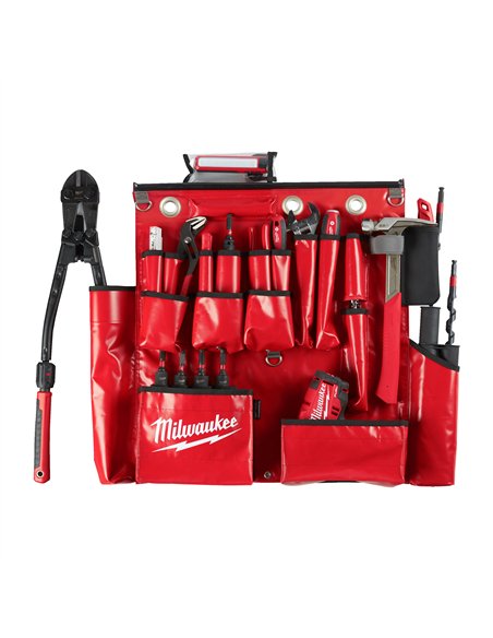 Suport scule lucratori linii electrice aeriene de inalta tensiune - Milwaukee - Linesman's Aerial Tool Apron - cod 4932498653