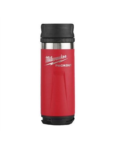 Sticle PACKOUT - Milwaukee - Packout Bottle 532 ml Sip Lid Red - cod 4932493473