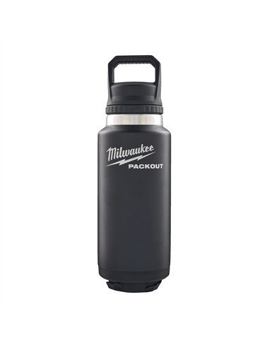 Sticle PACKOUT - Milwaukee - Packout Bottle 1065 ml Chug Lid Black - cod 4932493468
