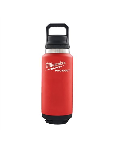 Sticle PACKOUT - Milwaukee - Packout Bottle 1065 ml Chug Lid Red - cod 4932493467