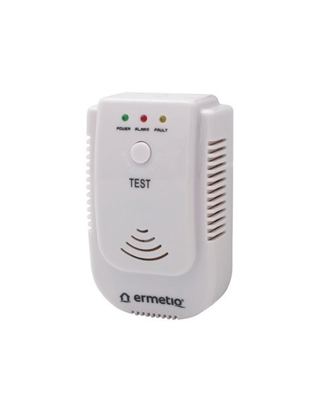 Detector de gaz metan si GPL 230 V  - Ermetiq - ELG-QDG