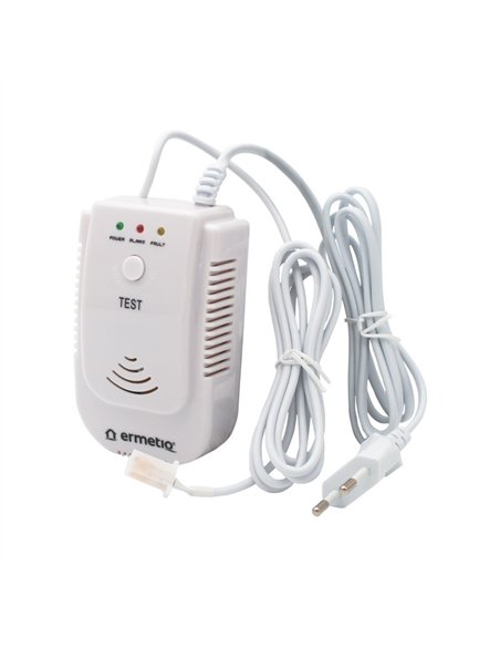 Detector de gaz metan si GPL 230 V  - Ermetiq - ELG-QDG