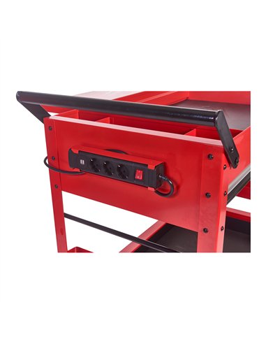 TOOLGUARD Carucior mobil de scule, metalic 102 cm - Milwaukee - SWC40-1 - cod 4932478856