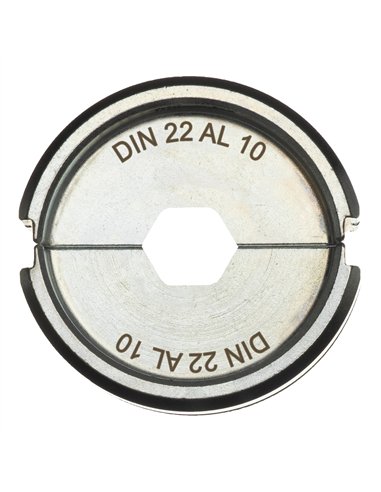 Bacuri de sertizare DIN Aluminiu - Milwaukee - DIN22 AL 10 - cod 4932479390