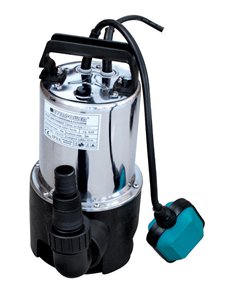 Pompa submersibila drenaj cu corp inox cu flotor, 400W - Ermetiq - BAR-CSP400ST