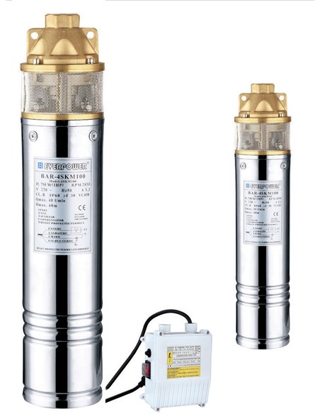 Pompa submersibila de adancime 1.1KW, 88M - Ermetiq - BAR-4SKM150