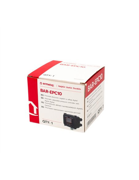 Presostat electronic reglabil cu afisaj digital - Ermetiq - BAR-EPC10