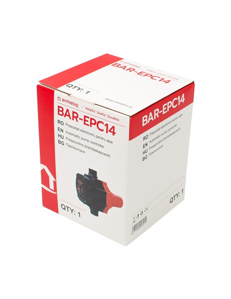 Presostat electronic pentru apa - Ermetiq - BAR-EPC14