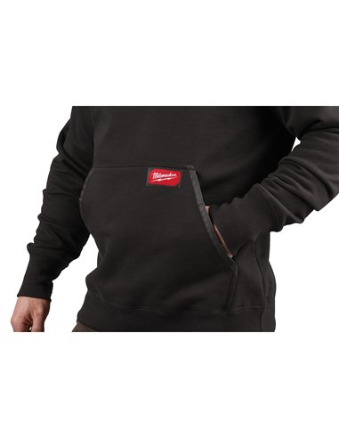 Hanorac negru cu gluga - Milwaukee - WHB (XL) - cod 4933478215