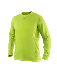 Bluza de corp subtire cu maneci lungi WORKSKIN - Vizibilitate sporita - Milwaukee - WWLSG (M) - cod 4933478189