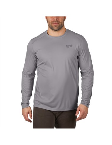 Bluza de corp subtire cu maneci lungi WORKSKIN - Vizibilitate sporita - Milwaukee - WWLSG (S) - cod 4933478188
