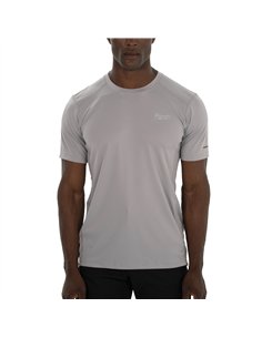 Bluza de corp subtire cu maneci scurte WORKSKIN -- Vizibilitate sporita - Milwaukee - WWSSG (XL) - cod 4933478197