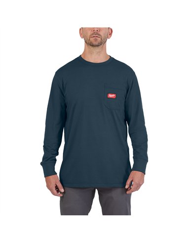 Bluza lucru - Milwaukee - WT LS BLU L - cod 4932493045