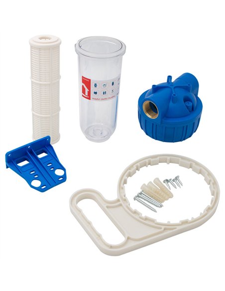 Filtru apa cu cartus sita 1"x10" - Ermetiq - EWY-F11_10S